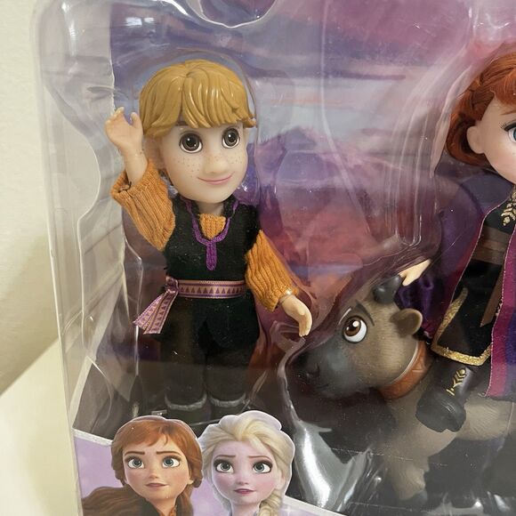Disney Frozen II Petite Adventure 6" Dolls Gift Set Anna Elsa Olaf Kristoff NEW - Picture 7 of 16
